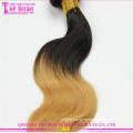 Wholesale cheap 6a real tangle free colored brazilian hair weave
